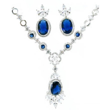 Wholesale White Gold Plated Silver 925 Jewelry Set (S3322B)